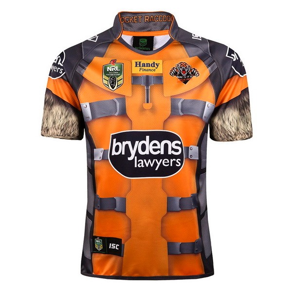 Camiseta Wests Tigers 2017-2018 Amarillo